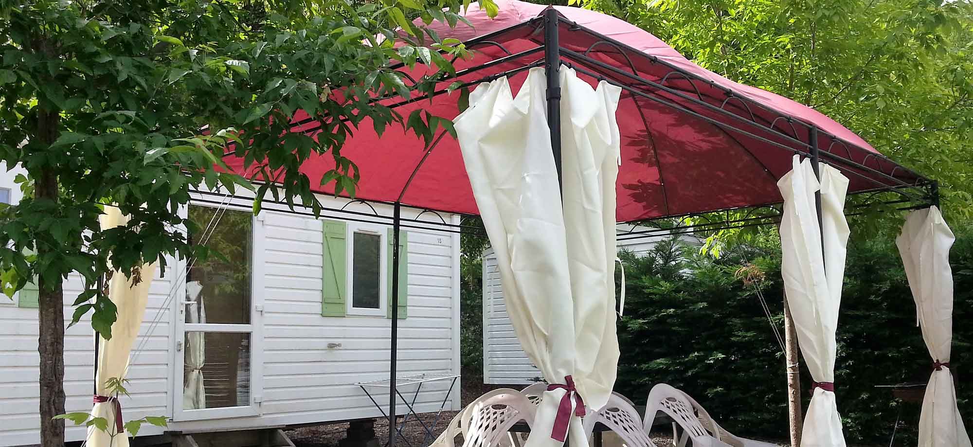 mobil home bord de lac lot